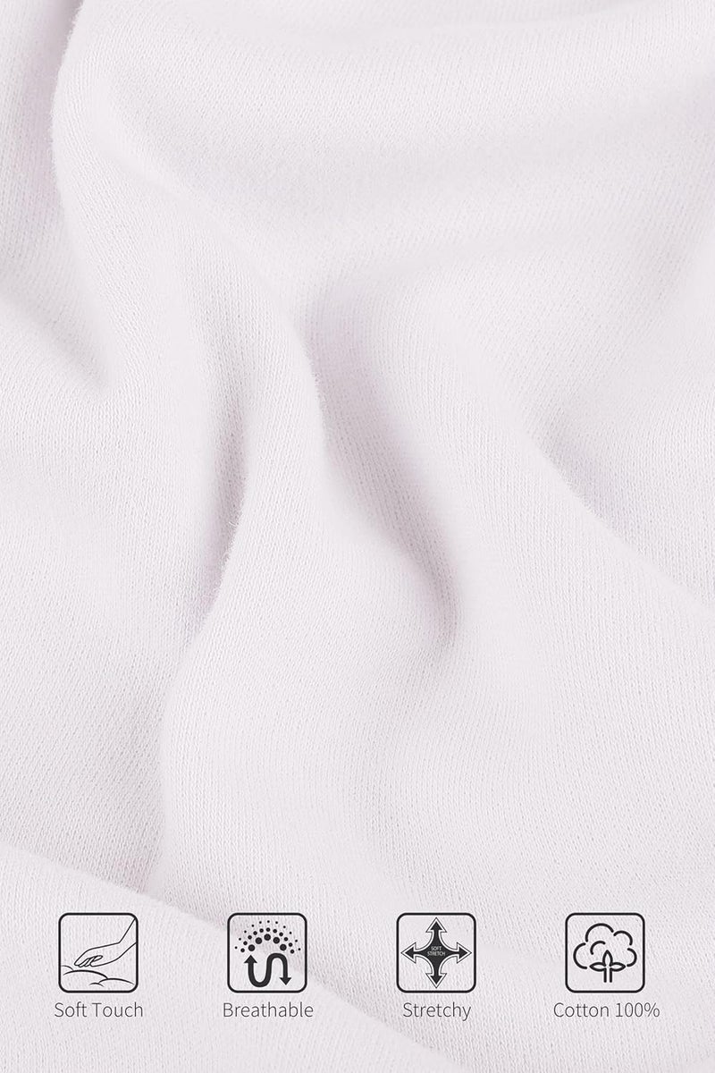 Resinta 3 Sets Toddler Girls' Cotton Thermal Underwear Girls Top Long Johns with Bows Winter Base Layer Thermal Underwear - Image 2